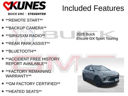 New 2026 Buick Encore GX Sport Touring w/ Comfort Package