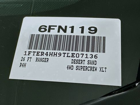 New 2026 Ford Ranger XLT w/ Equipment Group 301A High AWD/4WD image 7