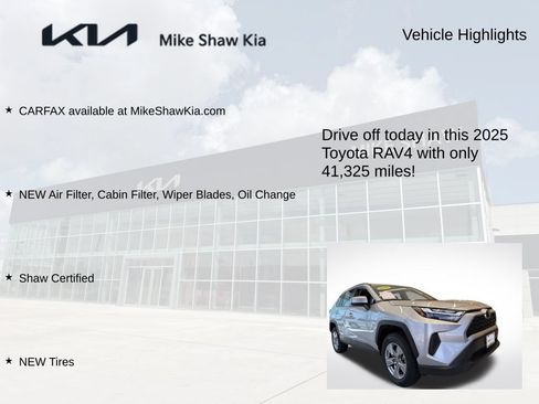 Used 2025 Toyota RAV4 XLE FWD image 8