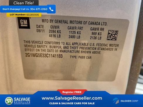 Used 2012 Chevrolet Impala LT FWD image 16