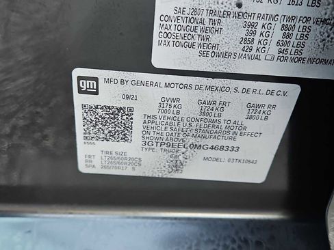 Used 2021 GMC Sierra 1500 AT4 image 36