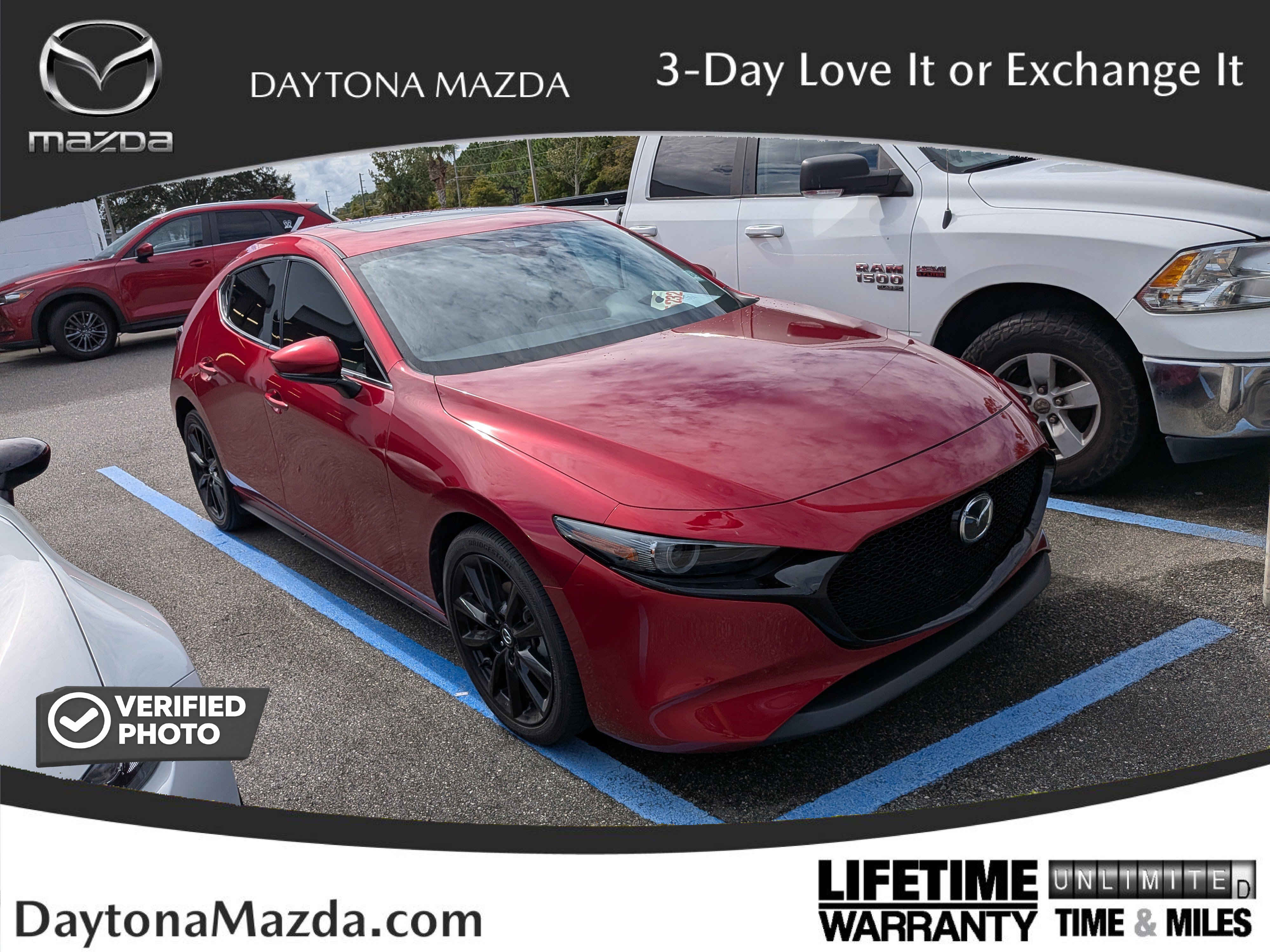 Used 2021 MAZDA MAZDA3 s FWD image 1