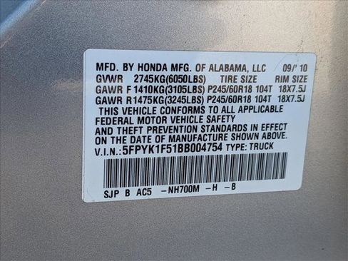Used 2011 Honda Ridgeline RTL image 24