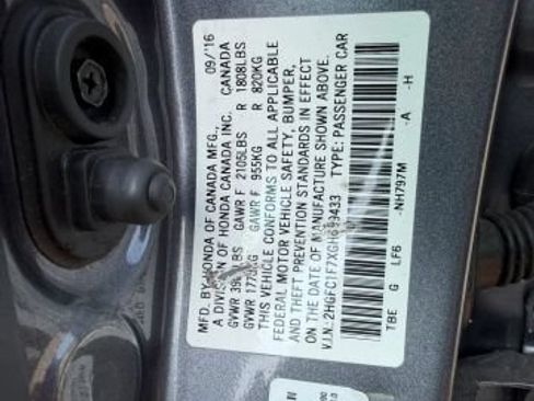 Used 2016 Honda Civic EX-L image 25