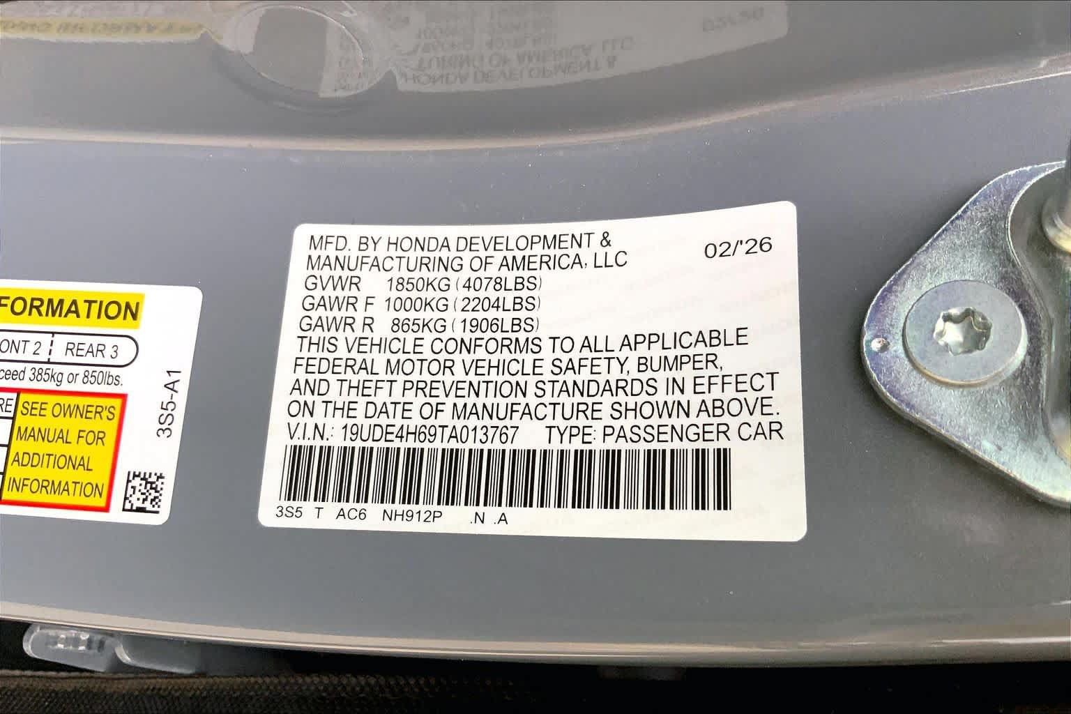 Used 2026 Acura Integra A-Spec w/ Technology Package FWD image 34