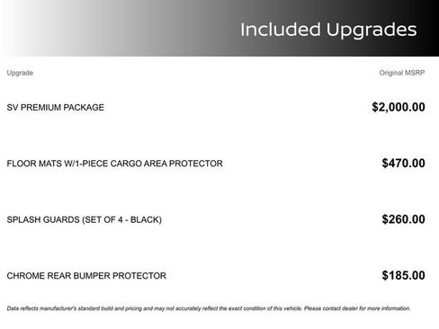 New 2025 Nissan Rogue SV w/ SV Premium Package FWD image 4