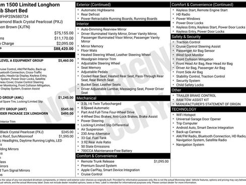 Used 2025 RAM 1500 Limited AWD/4WD image 41
