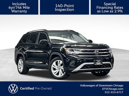 Used 2022 Volkswagen Atlas SE w/ Panoramic Sunroof Package image 1