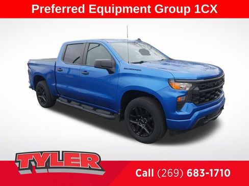 Used 2023 Chevrolet Silverado 1500 Custom w/ LPO, Dark Essentials Package AWD/4WD image 1