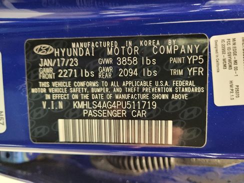 Used 2023 Hyundai Elantra SEL w/ Convenience Package FWD image 33