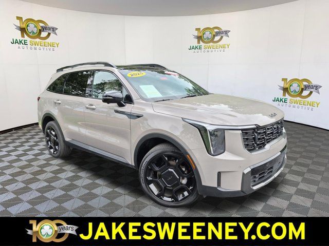 Certified 2025 Kia Sorento SX Prestige w/ Olive Brown Leather Package AWD/4WD image 1