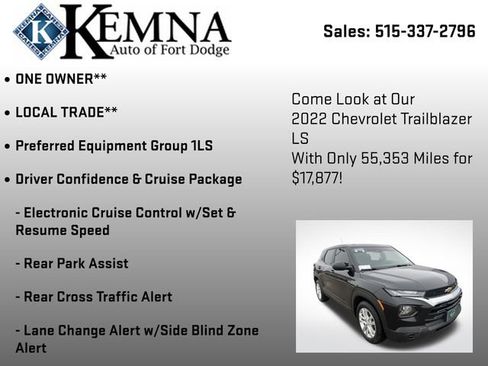 Used 2022 Chevrolet TrailBlazer LS image 6