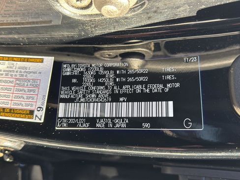 Used 2024 Lexus LX 600 F Sport image 37