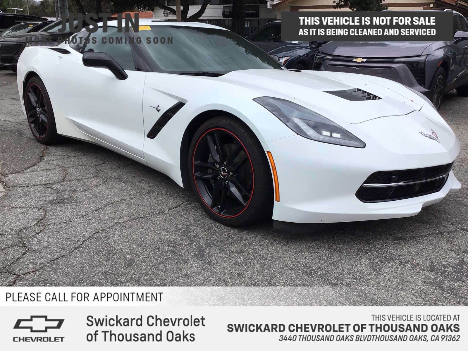 Used 2016 Chevrolet Corvette Stingray Coupe w/ 2LT Preferred Equipment Group RWD image 1