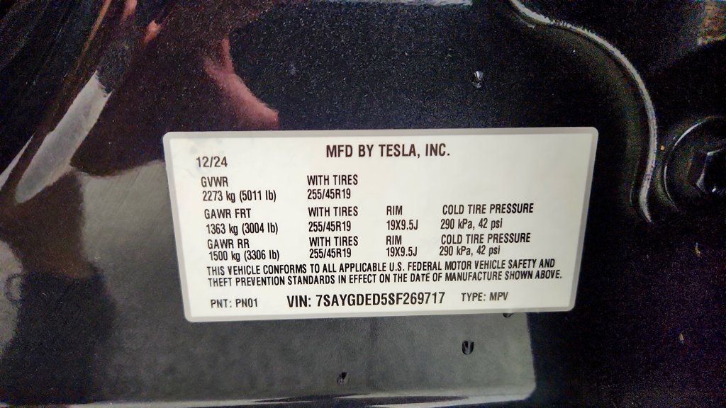 Used 2025 Tesla Model Y Long Range RWD image 24