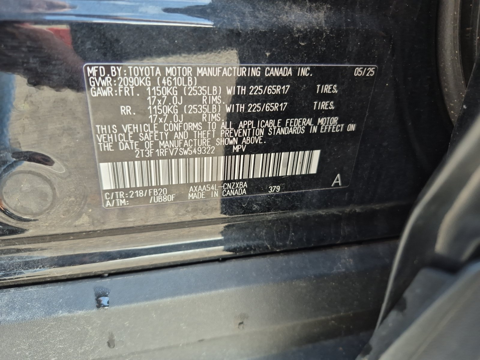 Used 2025 Toyota RAV4 LE AWD/4WD image 25