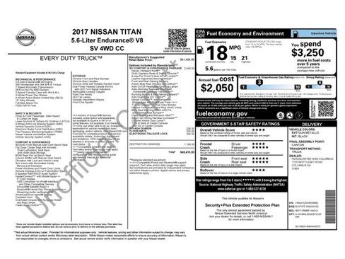 Used 2017 Nissan Titan SV image 38