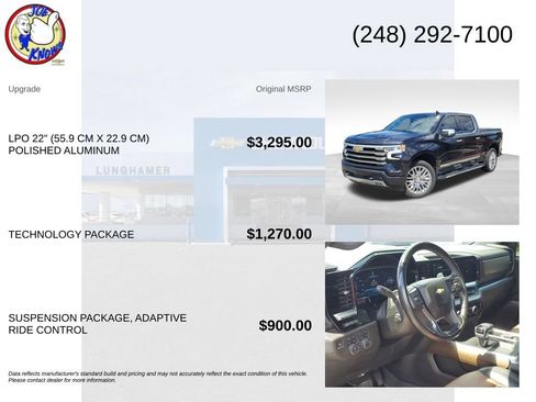 Certified 2024 Chevrolet Silverado 1500 High Country w/ Technology Package AWD/4WD image 5