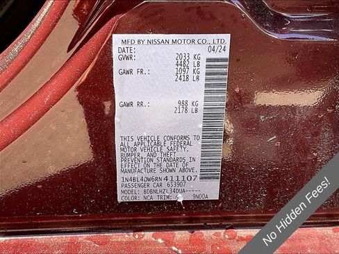 Used 2024 Nissan Altima 2.5 SV AWD/4WD image 26
