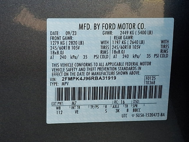 Used 2024 Ford Edge SEL w/ Convenience Package AWD/4WD image 27