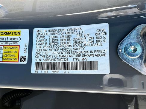 New 2026 Honda CR-V EX image 22