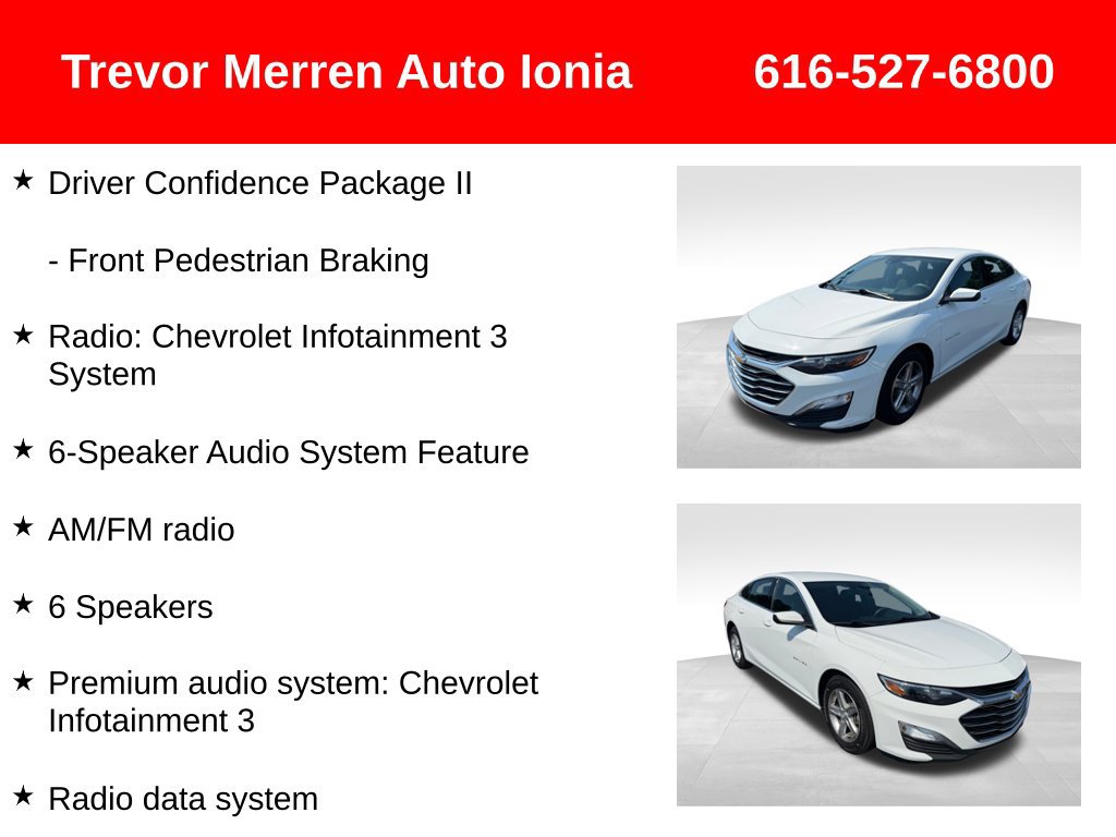Used 2022 Chevrolet Malibu LS w/ Driver Confidence Package II FWD image 26
