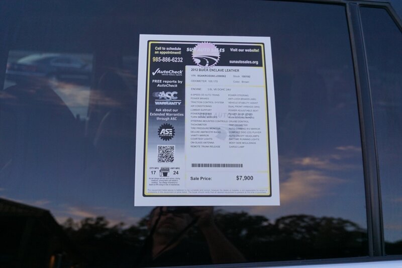 Used 2012 Buick Enclave Leather FWD image 54