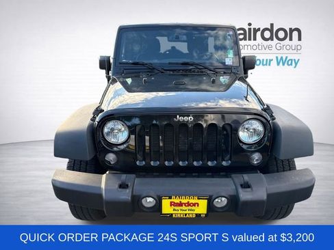 Used 2018 Jeep Wrangler Unlimited Sport S AWD/4WD image 2