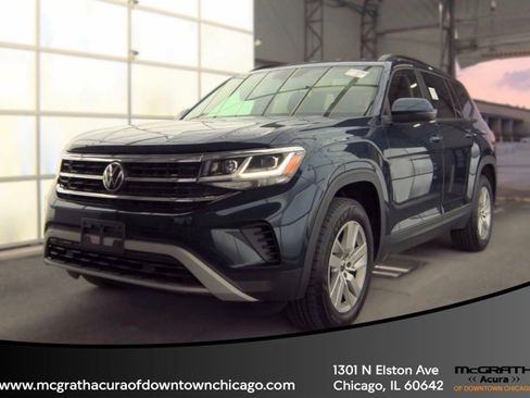 Used 2021 Volkswagen Atlas S AWD/4WD image 1