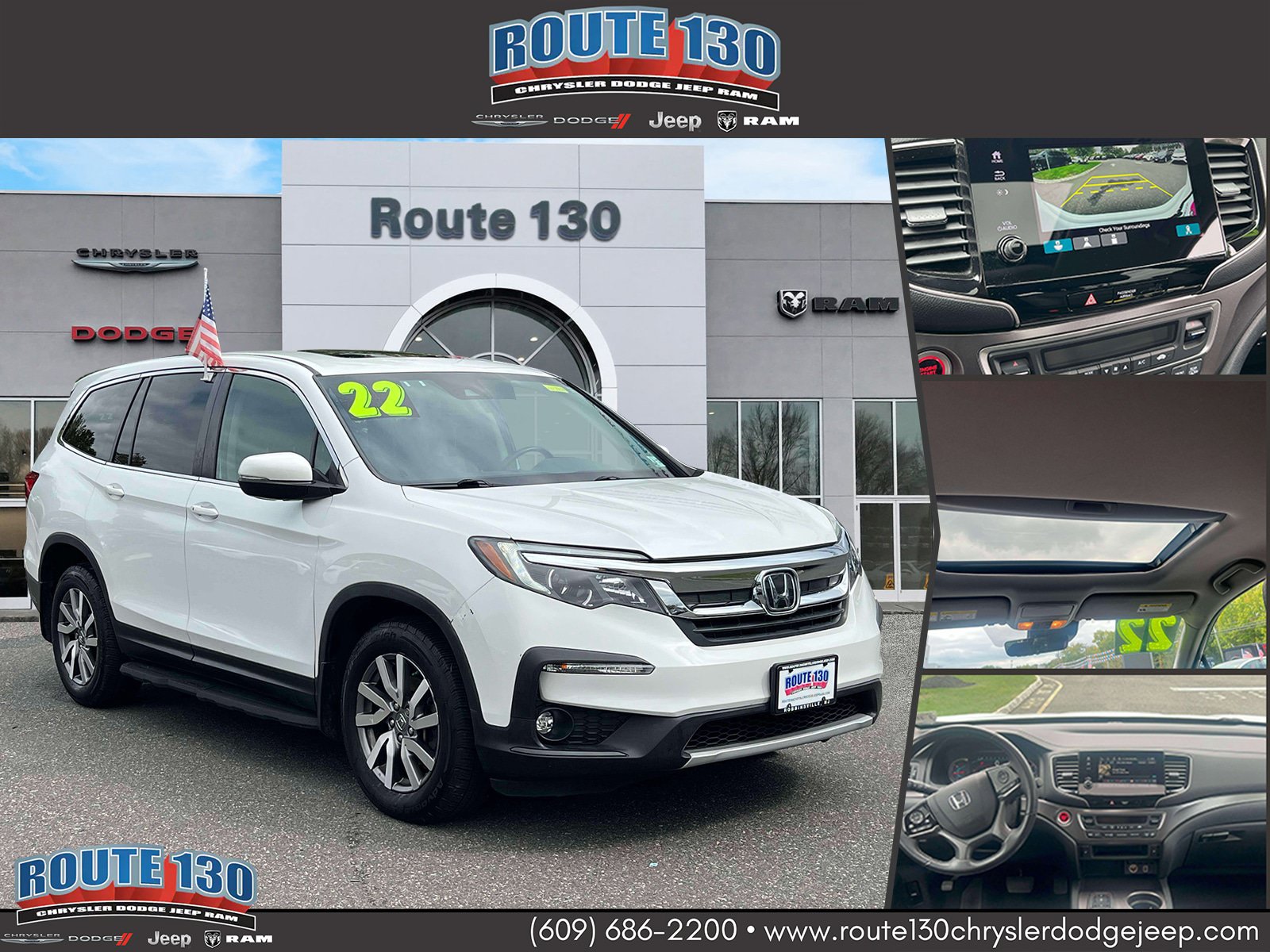 Used 2022 Honda Pilot EX-L image 1