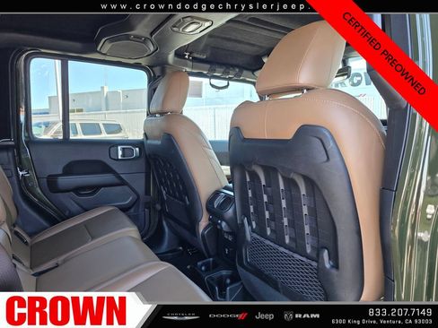 Certified 2021 Jeep Gladiator Rubicon AWD/4WD image 18