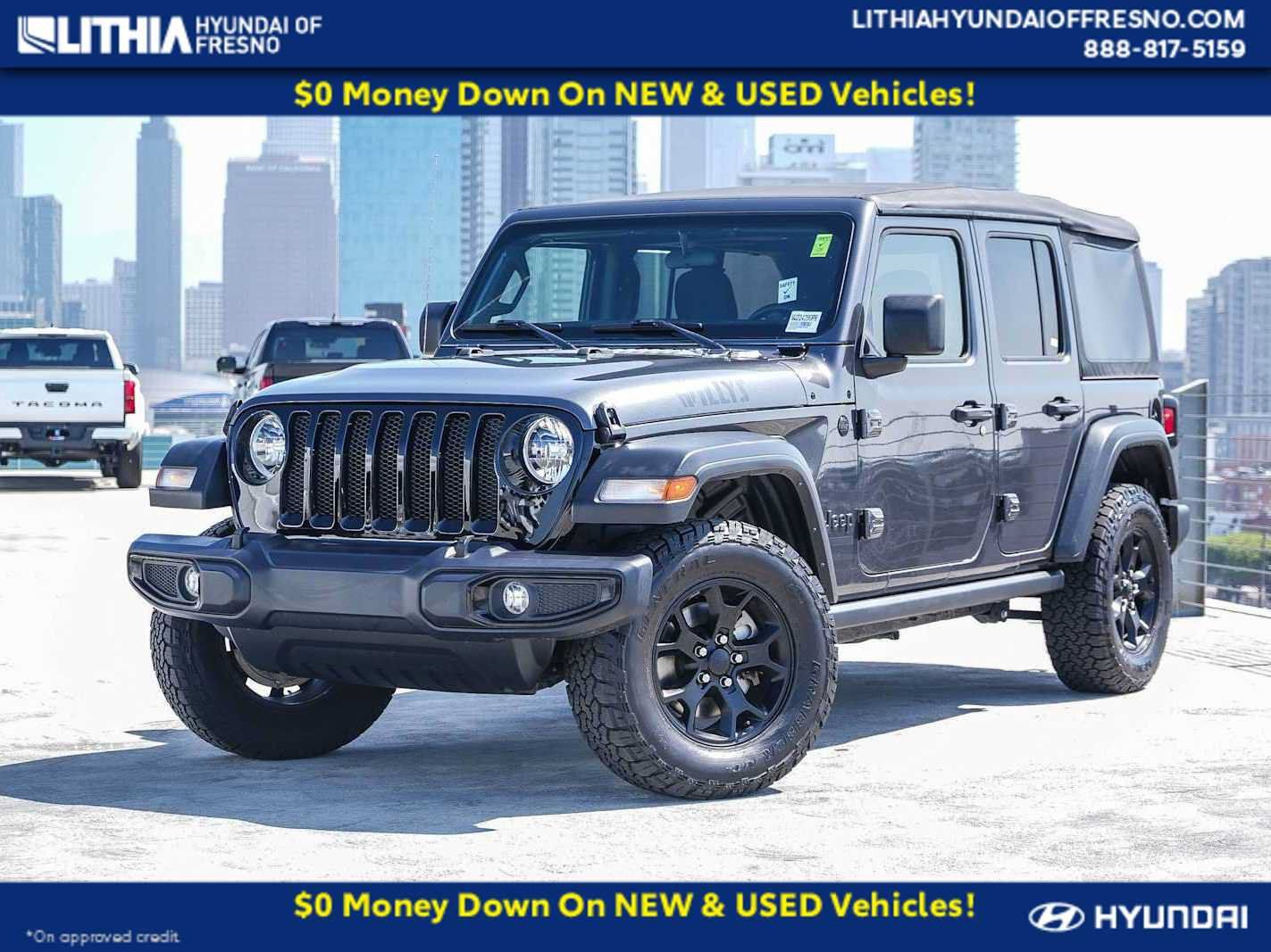 Used 2022 Jeep Wrangler Unlimited Sport AWD/4WD image 1