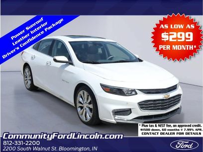 Used 2017 Chevrolet Malibu Premier w/ Premier Sun and Wheel Package