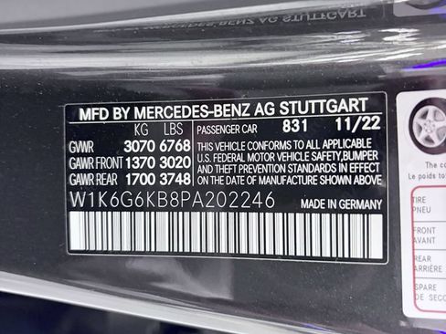 Certified 2023 Mercedes-Benz S 580e 4MATIC Sedan image 26