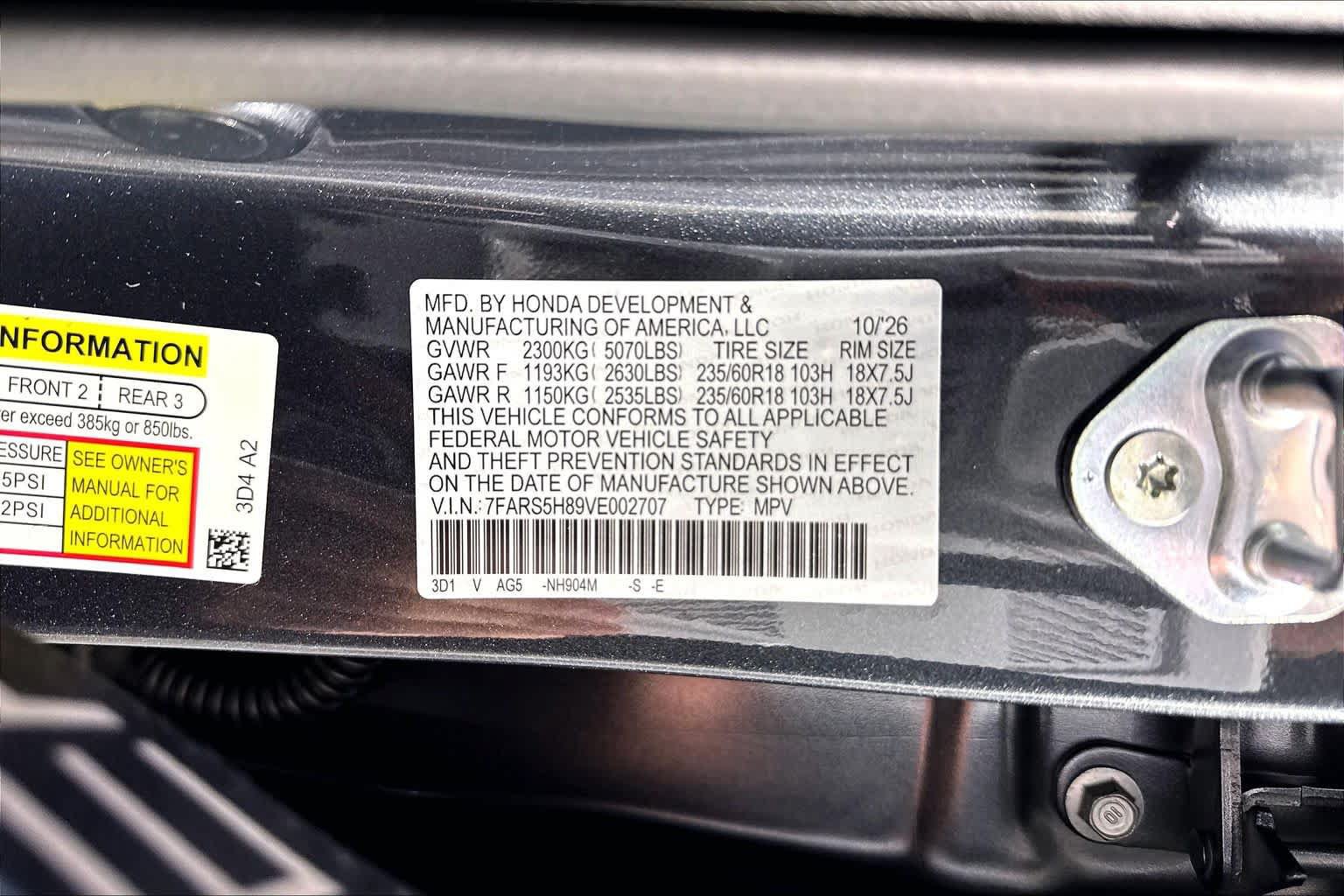 New 2027 Honda CR-V Sport-L image 18