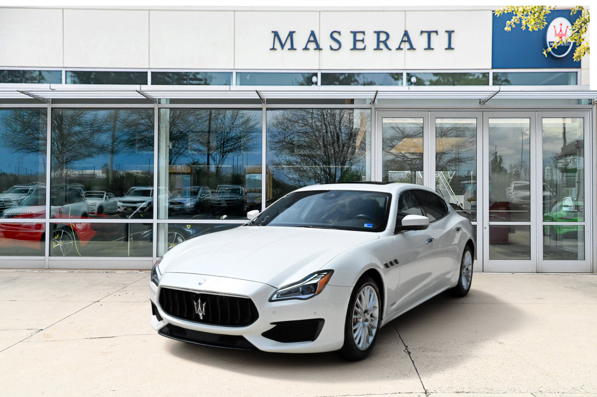 Used 2021 Maserati Quattroporte S GranSport Q4 AWD/4WD image 1