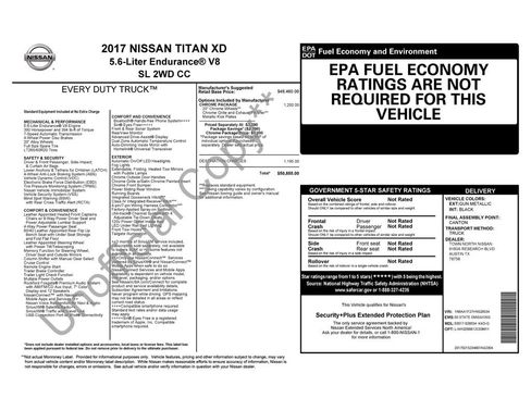 Used 2017 Nissan Titan SL w/ Chrome Package RWD image 42
