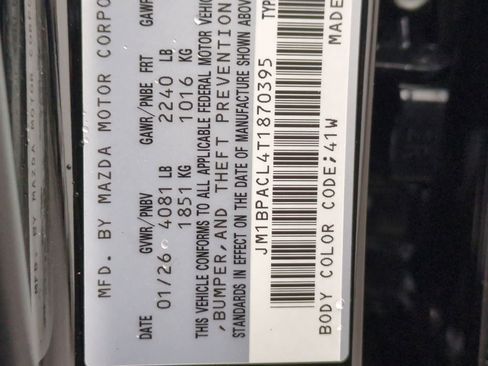 New 2026 MAZDA MAZDA3 2.5 S Sedan w/ Preferred Pkg image 34