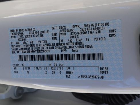 New 2026 Ford F250 Platinum AWD/4WD image 22