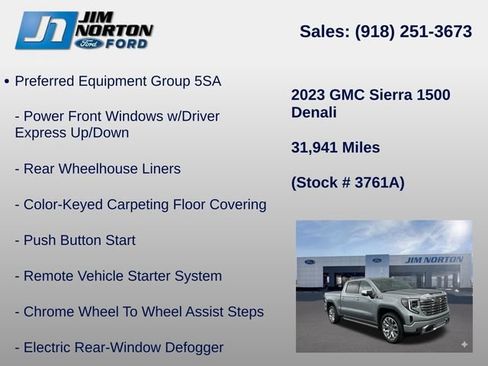 Used 2023 GMC Sierra 1500 Denali AWD/4WD image 21