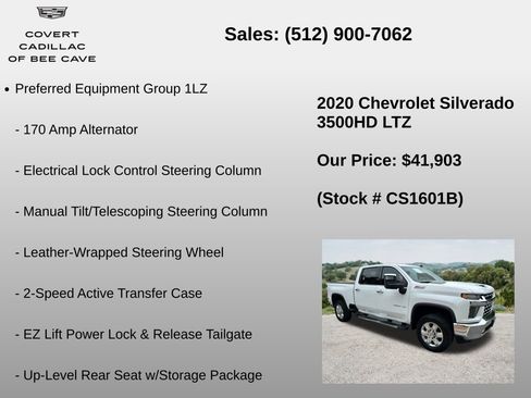 Used 2020 Chevrolet Silverado 3500 LTZ AWD/4WD image 24