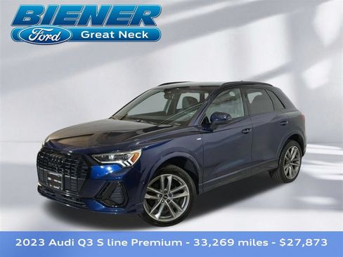 Used 2023 Audi Q3 2.0T Premium w/ Black Optic Sport Package AWD/4WD image 1
