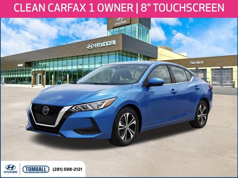 Used 2021 Nissan Sentra SV FWD image 1