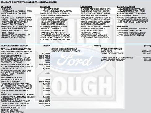 Used 2021 Ford F250 Lariat w/ Lariat Ultimate Package AWD/4WD image 2