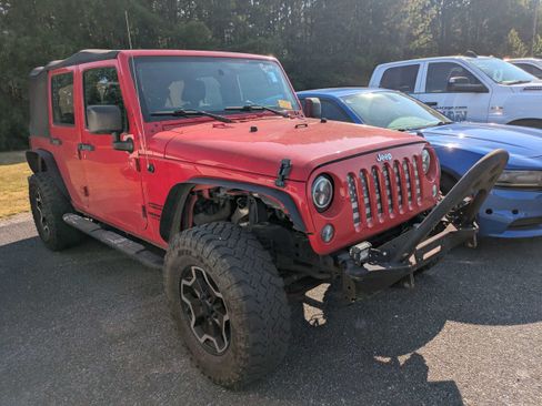 Used 2016 Jeep Wrangler Unlimited Sport w/ Connectivity Group AWD/4WD image 1