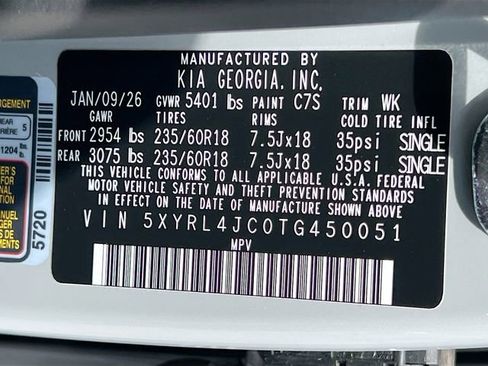 New 2026 Kia Sorento S image 34