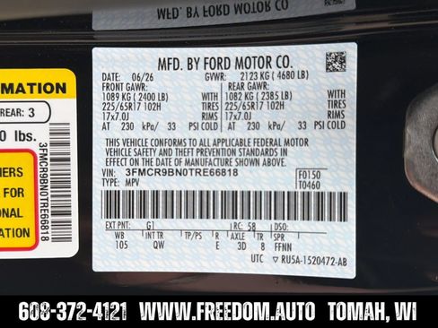New 2026 Ford Bronco Sport Big Bend AWD/4WD image 28