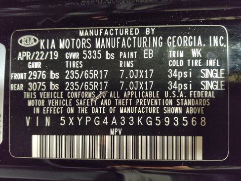 Used 2019 Kia Sorento LX w/ LX Convenience Package image 33