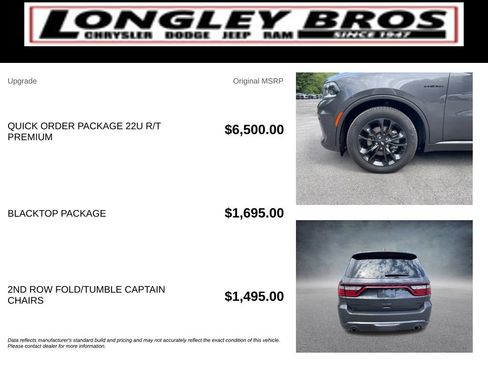 Used 2025 Dodge Durango R/T AWD/4WD image 6