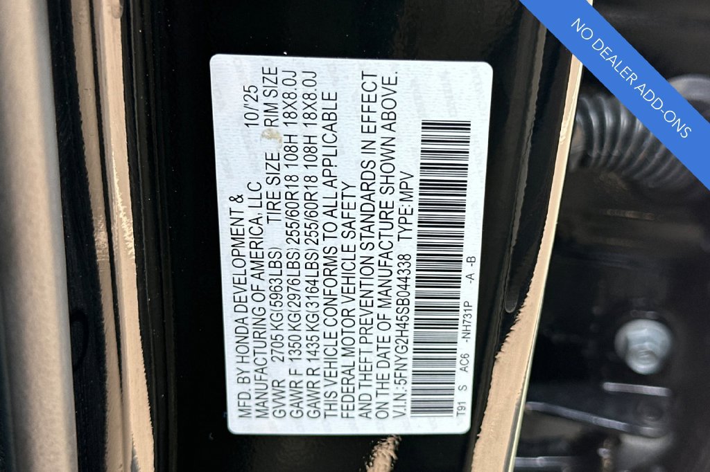 Certified 2025 Honda Pilot EX-L image 35